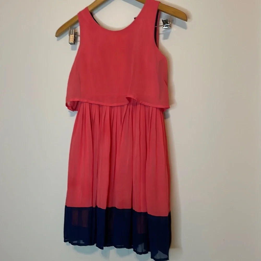 lilt Sheer overlay dress Sz 10